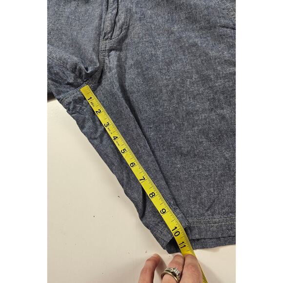 Wallin bros brothers size 30 chambray light cotton  casual chino shorts EUC ^* - Picture 6 of 6